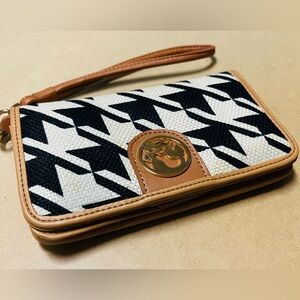Spartina Herringbone Wristlet
